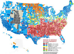 map denominations by county in the us ministry127