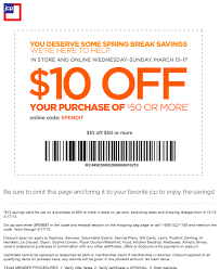 10 Off 50 At Jcp Or Online Via Promo Code Spendit Coupon Via The Coupons App Jcpenney Coupons Printable Coupons Coupons