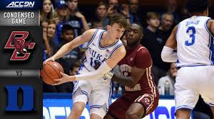 Lsu tigers (knicks) harvard crimson (nets) vcu rams (celtics) duke blue devils (76ers) georgia bulldogs (raptors). Boston College Vs Duke Condensed Game 2019 20 Acc Men S Basketball Youtube