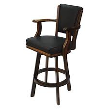 Ram Gameroom Products Ram Game Room Products Chestnut Swivel Bar Stool With Arms Rona