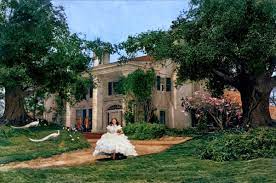 Vivien leigh, clark gable, olivia de havilland and others. La Demeure Qui A Inspire Celle Du Film Autant En Emporte Le Vent Est A Mise Aux Encheres Cinechronicle