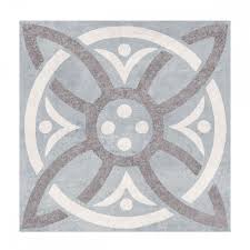 Big black and white polka dots circles pattern ceramic tile. V A Abbey Circle Matt 20cm X 20cm Wall Floor Tile