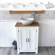 Bathroom Painted Vanity Unit Slim Line