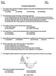 Biological Organization From Smallest To Largest That The Students Can Expect To Find At The Pond This Worksheet Has 30 Living Environment Regents Questions About Ecological Organization The Worksheet Inclu Homework Sheet Ecology Living Environment Regents