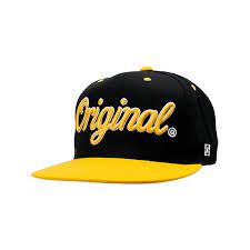 Kr3w Original Black Yellow Snapback Hat 40 Aud Liked On Polyvore Featuring Accessories Hats Embroidered Snapbacks Yellow Yellow Hat Kr3w Black N Yellow