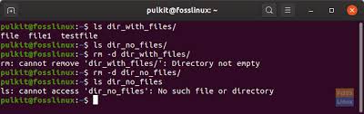 How do i delete a directory in linux? How To Delete Files And Directories In Linux Foss Linux