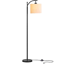 Brightech Montage Bedroom Living Room Led Floor Lamp Standing Industrial Arc Light With Hanging Lam Floor Lamps Living Room Hanging Lamp Shade Floor Lamp