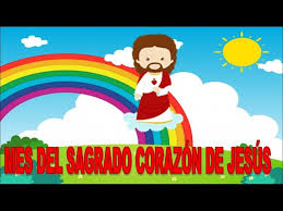 Corazón sagrado de jesús, que has manifestado a santa margarita maría el deseo de reinar en las familias cristianas; Sagrado Corazon De Jesus Para Ninos Youtube