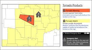 Be ready to act quickly if a warning is issued or you suspect a tornado is approaching. Understand Tornado Alerts