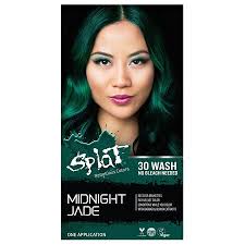 Splat Hair Color 30 Wash No Bleach Formula 1 Ea Green Hair Dye Dark Green Hair Bleach Hair Dye