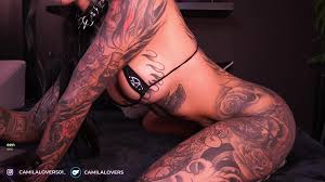 Watch camilalovers01 Leaked Porn Video [Chaturbate] - tattoo, bigass,  latina, anal, goth