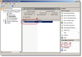 To configure mailmarshal smtp to forward email to your microsoft exchange server 2007 or 2010 installation, follow the steps in this article. Remove Smtp Send Connector