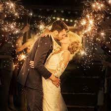 Jessica kranz photography can add a special effects sparkler light writing photo into your wedding package in central ohio. 36 Inch Radiant Wedding Sparklers 48qty Bride Envy