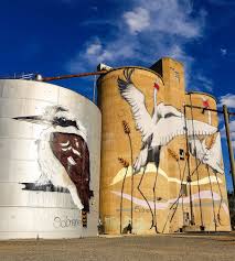Tungamah Victoria By Sobram Sincock Art Farm Art Mural Art