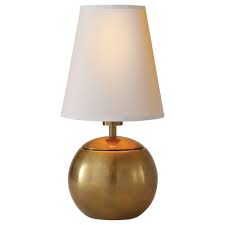 ✅ browse our daily deals for even more savings! Tiny Accent Lamp Antique Brass Luxe Home Company