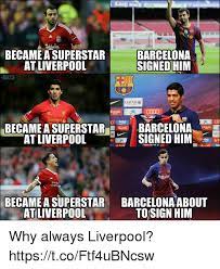 Let's talk about six baby liverpool meme todays meme dedicated to liverpools 6th anfield loss. Barcelona Vs Liverpool Memes Today Meme Walls