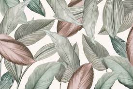 Vintage Leaf Wallpaper Wallpaper Mural In 2021 Cute Desktop Wallpaper Computer Wallpaper Desktop Wallpapers Desktop Wallpaper Art
