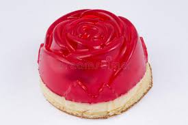 Das rezept ist relativ einfach und gelingt immer. Kuchen Mit Gelee In Form Einer Rose Stockbild Bild Von Biskuite Nahrung 75956773