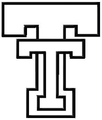 Texas Tech Black And White Logo For Pattern Plans Texas Tech Logo Texas Tech Shirts Texas Tech