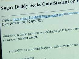 Mar 29, 2019 · here are ways to discover sugar daddy on craigslist: How To Find A Sugar Daddy On Craigslist 2021 The Ultimate Guide