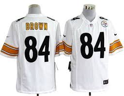 Nike Steelers 84 Antonio Brown White Mens Nfl Game Jersey And Nfl Jersey Number Font Nike Nfl Jersey Ray Lewis Jersey