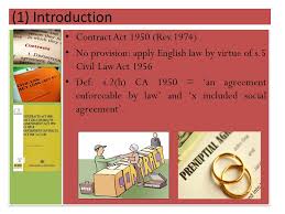 Section 23 to 25 contract act. L A W O F C O N T R A C T Dr Zaidi Hassim Ppt Download