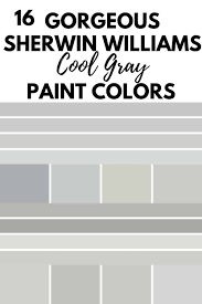Breath of fresh air is the most blue and is a great alternative to a baby blue. 16 Cool Gray Paint Colors Sherwin Williams Grey Paint Colors Gray Paint Colors Sherwin Williams True Grey Paint Color