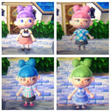 Other additional hairstyles unlock for 2,400 nook miles each, and eight additional hair colors cost 3,000 nook miles each. Shampoodle Acnl Eye Guide Vtwctr