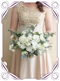 Disney blue and silver wedding colors bouquet. Becky Bridal Bouquet Colour Options Artificial Bridal Bouquets Silk Wedding Flower Packages Flowers For Ever After