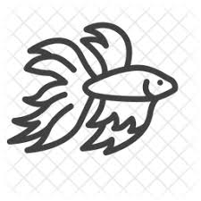 Download Free Betta Fish Icon Of Line Style Available In Svg Png Eps Ai Icon Fonts