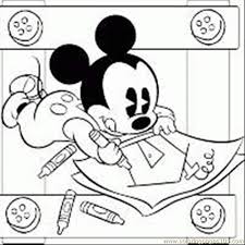 Mickey mouse has evolved from being simply a character in animated cartoons and comic strips to become one of the most … Baby Mickey Coloring Page For Kids Free Mickey Mouse Printable Coloring Pages Online For Kids Coloringpages101 Com Coloring Pages For Kids