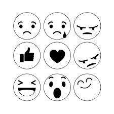 Ausmalbilder emoji 14 zum ausdrucken. Emoji Smiley Motivstempel Set Jetzt Bei Stempel Malter De Bestellen