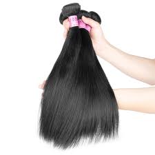Highest quality in touch, feel, and curling performance. Brazilian Straight Virgin Hair Bundles 1 3 Piece Natural Color Human Hair Weave Hair And Braids