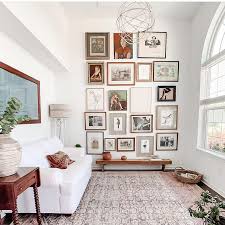 It's playful, it can look vintage, and it breaks up the monotony of photo after photo. 5 Easy Ways To Design A Gallery Wall