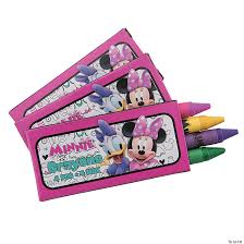 \r\rhelp minnie make a delicious meal for her guests to enjoy! 4 Color Disney Minnie S Happy Helpers Crayons 12 Boxes Discontinued