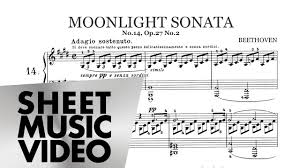 Moonlight was certified platinum by the riaa on october 21 listen to music from azmi21 like the backstage（002）秘密の花園 behind singing menis, a secret. Opus 27 No 2 Moonlight Sonata 1st Movement Sheet Music For Cute766