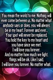 You Mean The World To Me Quotes For Him Quotesgram