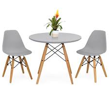 Kids Modern Dining Table Set W 2 Armless Chairs In 2020 Small Table And Chairs Kids Table And Chairs Modern Dining Table Set