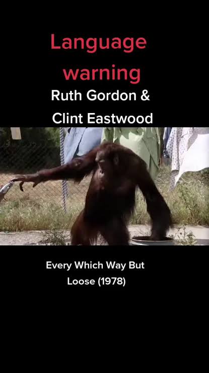 Every Which Way But Loose - Ruth Gordon & Clint Eastwood Comedy Scene