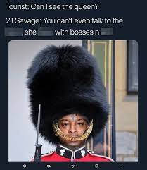 That S Sir Savage The 21st Rapper S Arrest Sparks Meme Frenzy But Fans Leap To His Defence Daily Mail Online