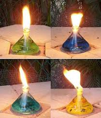 Aura Art Outdoor Patio Tabletop Torch Oil Lamp