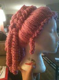 Steampunk Circus Clown Yarn Wig Tutorial Yarn Wig Crochet Wig Yarn Wig Tutorial