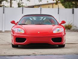 The classic color combination of rosso corsa over nero on a ferrari is a sight to behold! Modern Classic Ferrari 360 Spider