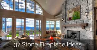 Stone fireplace design ideas for kitchens and bathrooms. 37 Stone Fireplace Ideas Sebring Design Build