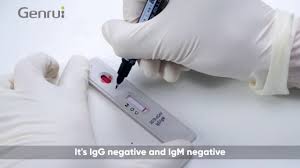 Novel Coronavirus 2019 Ncov Igg Igm Test Kit Colloidal Gold From Genrui Youtube