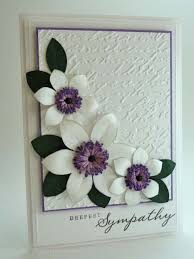 Take three of the smaller square pieces of paper for making rose. Card Making With Paper Flowers Novocom Top