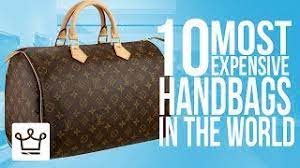 What are world's most expensive handbags right now? Top 10 Most Expensive Handbags In The World Youtube