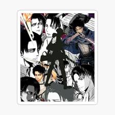 A collection of the top 47 levi ackerman wallpapers and backgrounds available for download for free. Captain Levi Stickers Redbubble
