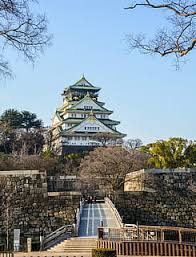 Pavilion, park, osaka, osaka castle, castle, japan, asia, sky, hd wallpaper. Hd Wallpaper Spring Osaka Castle Japanese Castle Trees Sky Wallpaper Flare