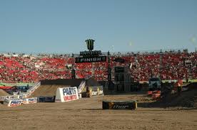 view looking south from the vip seats picture of sam boyd